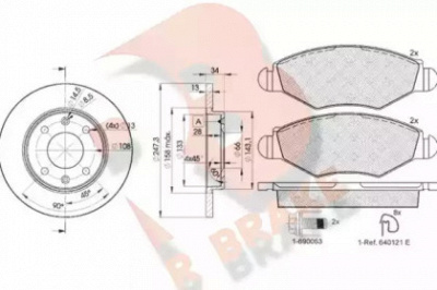 R BRAKE 3r14394298 -